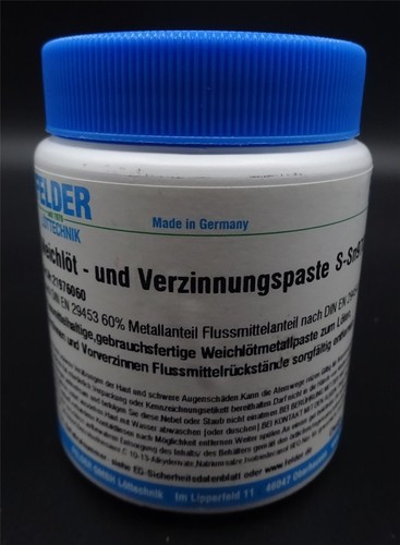 500g felder weichlöt und - 500g,
