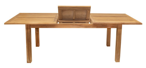 Teak ausziehtisch 100x180 - ausziehtisch, 100x180/240
