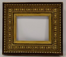 Um 1850-1900 Alter Holzrahmen