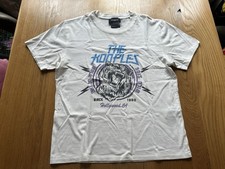 The Kooples Shirt T-Shirt 1 36 38 oversize weiß print Baumwolle