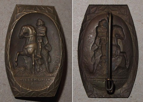 Abzeichen willkumm - abzeichen,
