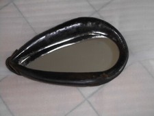 antiker ovaler Spiegel im Pferde-Kutschgeschirr,  60 x 35 cm, super gepflegt