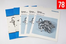 Pierburg 1B1 1B3 Vergaser Mercedes LKW 410 601 602 Heft, Handbuch Beschreibung 