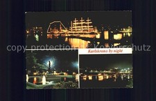 Karlskrona hafen bei nacht - karlskrona,