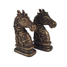 2er Set Skulptur Gusseisen