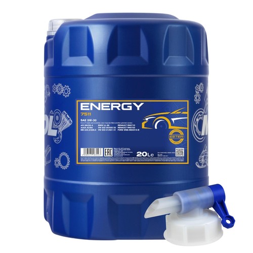 Liter mannol motoröl - 20,