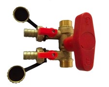 Spülhahn / Spülventil  DN20 (3/4") Heizung Solar Wärmepumpe Sole Kältekreis 