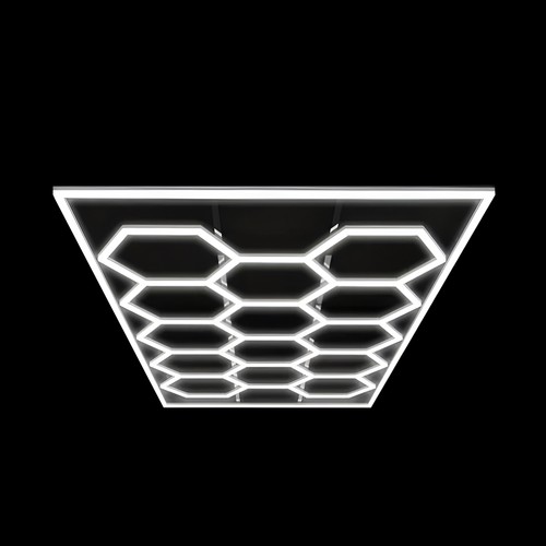 14x led hexagon - led, lampe