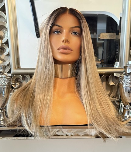 Braune lace front perücke - braune,