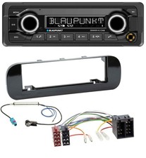 Blaupunkt Bluetooth DAB MP3 USB Autoradio für Fiat Panda (ab 2012) - glänzend