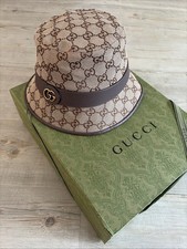 Gucci Canvas GG Bucket Hat S