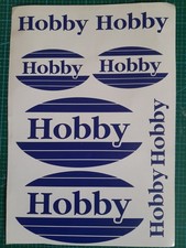 8x Aufkleber Hobby Wohnwagen