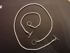 Halskette & Armband, Silber, Hochzeit, Taufe, Feier, Modeschmuck, NEU