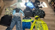 Jungen Bekleidungspaket 11-tlg Herbst/ Winter Pullover Hosen Jeans Gr. 158/164