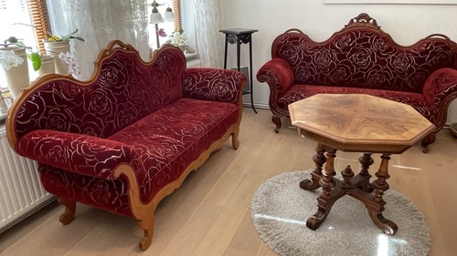 Biedermeier jugendstil sofa - biedermeier,