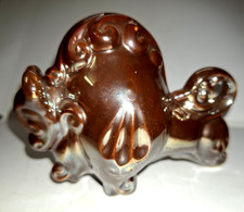 Porzellan Figur silberfarben