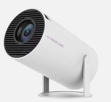 HY300-PRO 4K  Mini Smart Beamer 5G WiFi Heimkino Projektor LED Bluetooth Android