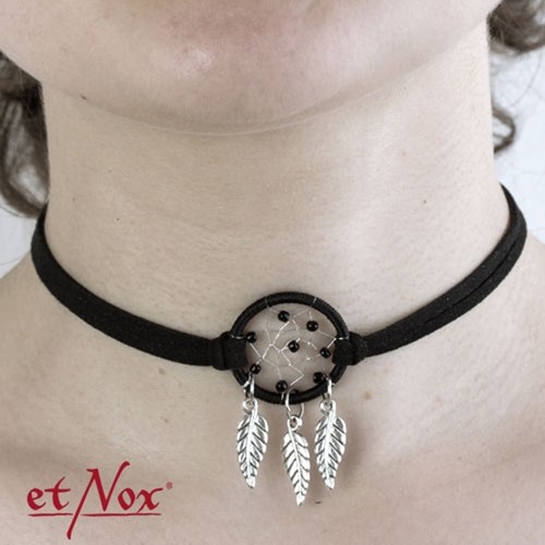 Choker kette schwarz - choker,