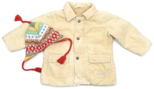 Prenatal baby winterjacke samt - winterjacke,