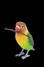 Agaporniden Deko Figur Unzertrennliche Pfirsichköpfchen Papagei  Hotant NEU