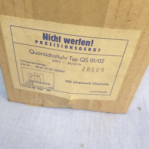 Ddr quarzschaltuhr - ddr,
