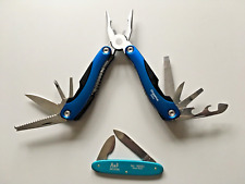 Multitool Set  mit Werbung CH, Zange, Messer,Werkzeug, Gürteltasche+Zugabe