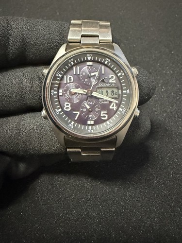 Casio oceanus ocw 520t wave - oceanus,