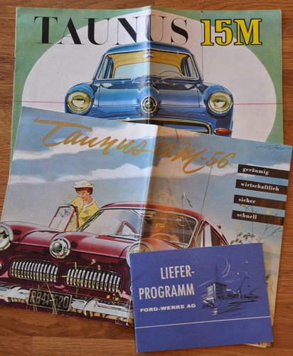 Prospekt ford taunus - prospekt, und