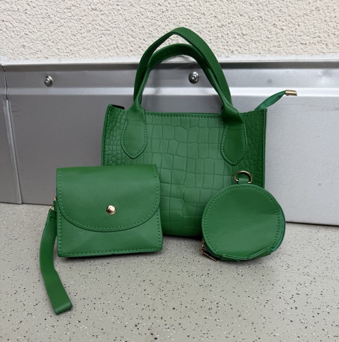 Damen handtasche grün - handtasche,