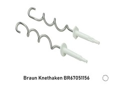 Braun Knethaken für Handmixer