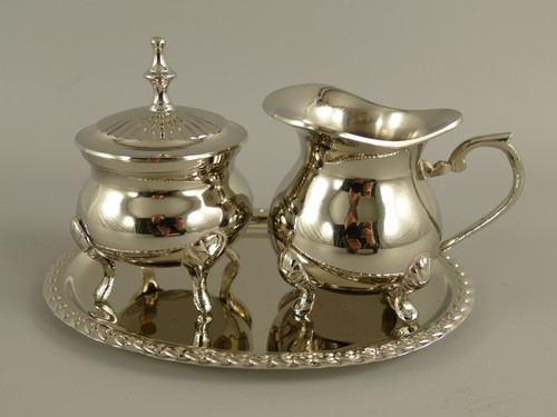 Milch zucker set tablett edel - milch,