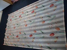  Schlaufenschal in schönen mediteranen Farben transparent 1,26 x 2,35  3 x vorh 