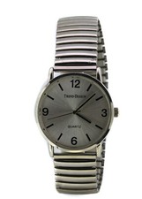 Trend-Design Quarzuhr Unisex mit Flexiband