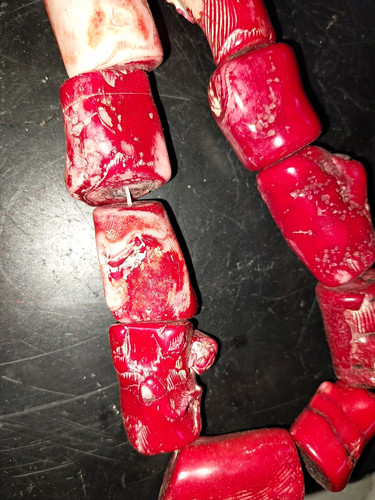 Koralle rot strang - rot,