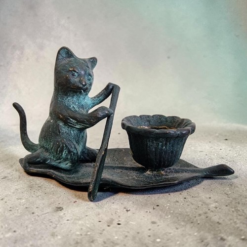 Vintage spo bronze katze - spo,