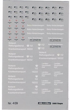 1:87 Decals "Feuerwehr Kiel"