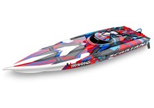 Traxxas Spartan Rot Brushless Rennboot RTR TSM Speedboot 6S Powerboot 57076-4