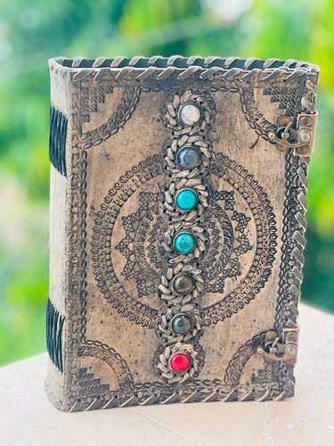 Ziege handmade leder tagebuch - leder,
