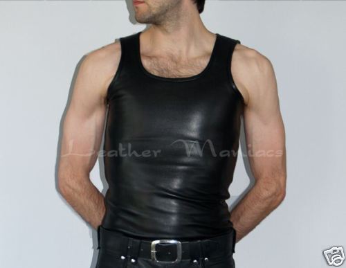 Lederhemd leder hemd - lederhemd, leder-hemd