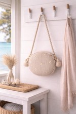 Angebot Handtasche Creme