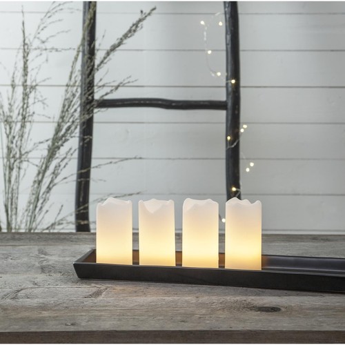 4er set led kerzen - 4er,