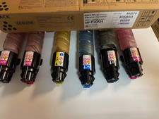 6x Orig. Toner  C/M/Y/K für Ricoh, Nashuatec MP C 305 SPF