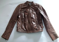 Rock blue echte lederjacke - blue,