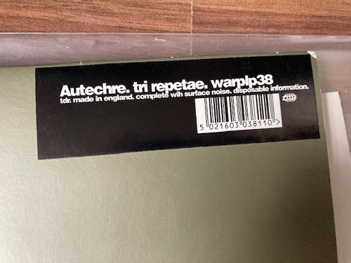 Autechre tri repetae - tri,