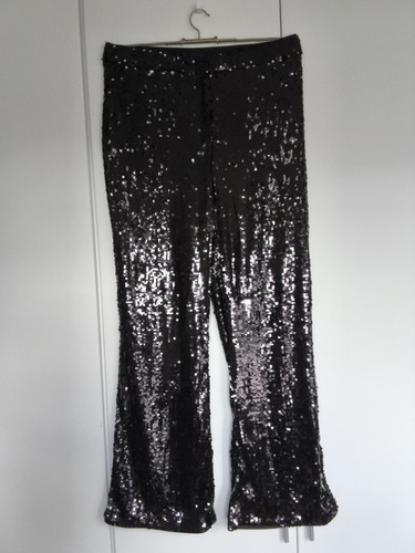 Damen party hose pailletten - hose,