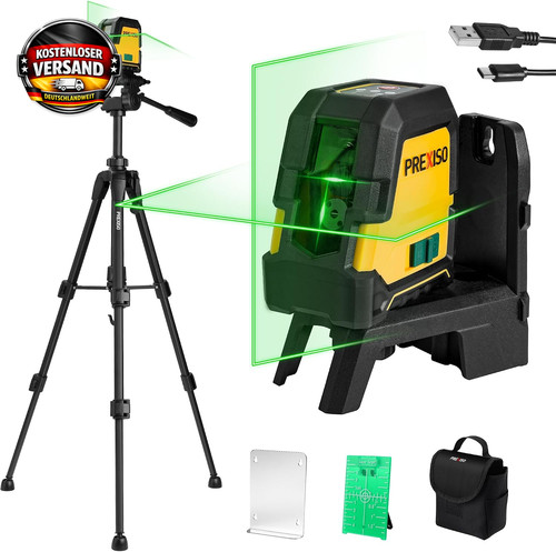 Kreuzlinienlaser mit - m,