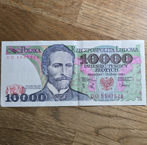 Polen banknote 000 - polen, 10.000