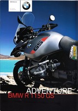 BMW R 1150 GS Adventure Prospekt Brochure 06 - 2003 - 34 Seiten
