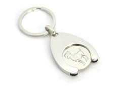 Sternzeichen Widder Schlüsselanhänger Einkaufs Chip Einkaufswagen Euro Ersatz