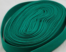 Reststück elegantes Einfassband, Mikro-Crash, 15 mm breit, grün,, ca. 10,5 m